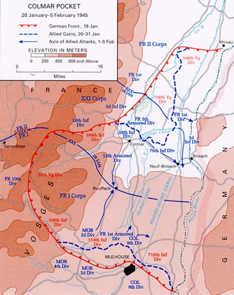 Bataille De Colmar Comm moration De La Victoire De 1945 ERNKC